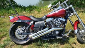 Sacoche Myleatherbikes Harley Dyna Street Bob_56